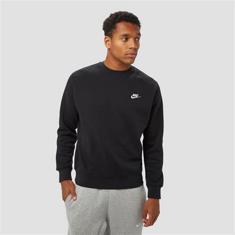 nike sportswear club crew trui zwart heren|Nike Sportswear CLUB WINTER CREW .